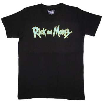Merch Rick & Morty: Cartoon Network Maglietta Logo Rick & Morty
