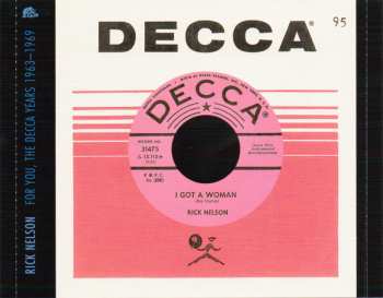 6CD/Set di cofanetti Ricky Nelson: For You - The Decca Years 1963-1969