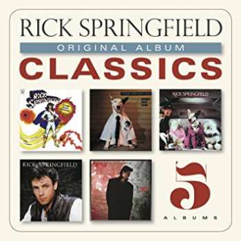 5CD/Set di cofanetti Rick Springfield: Original Album Classics