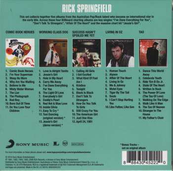 5CD/Set di cofanetti Rick Springfield: Original Album Classics