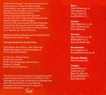 LP Rick Wakeman: The Six Wives Of Henry VIII