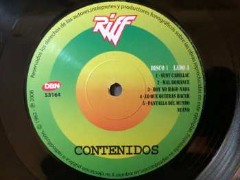 LP Riff: Contenidos