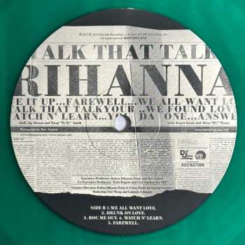 LP Rihanna: Talk That Talk CLR | LTD
