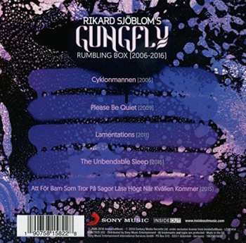 5CD/Set di cofanetti Rikard Sjöblom's Gungfly: Rumbling Box (2006-2016) LTD