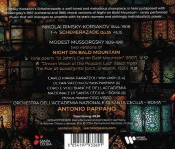 CD Orchestra dell'Accademia Nazionale di Santa Cecilia: Scheherazade / Night On Bald Mountain (Original Versions Of 1867 & 1880)