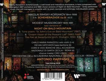 CD Orchestra dell'Accademia Nazionale di Santa Cecilia: Scheherazade / Night On Bald Mountain (Original Versions Of 1867 & 1880)