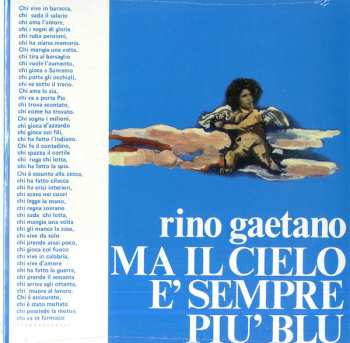 SP Rino Gaetano: Ma Il Cielo È Sempre Più Blu CLR