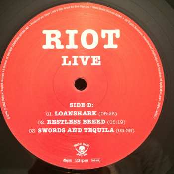 2LP Riot: Restless Breed / Live