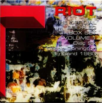 6CD/Set di cofanetti Riot: The Official Bootleg Box Set Volume 1 1976-1980