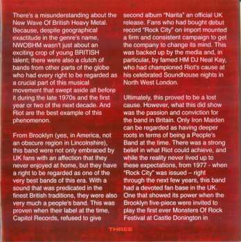 6CD/Set di cofanetti Riot: The Official Bootleg Box Set Volume 1 1976-1980