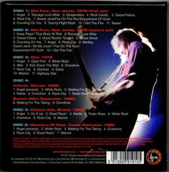 6CD/Set di cofanetti Riot: The Official Bootleg Box Set Volume 1 1976-1980