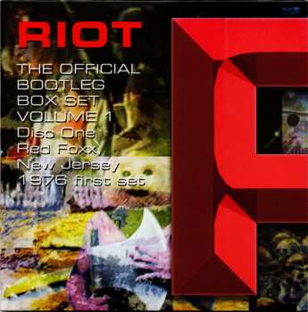 6CD/Set di cofanetti Riot: The Official Bootleg Box Set Volume 1 1976-1980