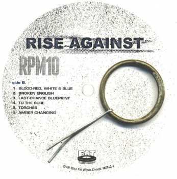 LP Rise Against: RPM10 (Revolutions Per Minute) CLR