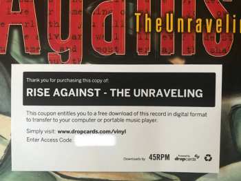 LP Rise Against: The Unraveling