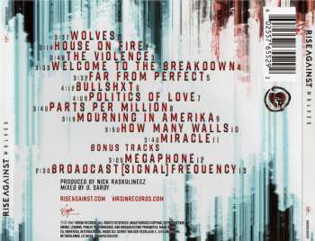 CD Rise Against: Wolves DLX