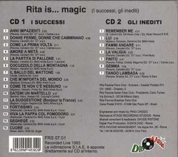 2CD Rita Pavone: Rita Is....Magic Live 1993