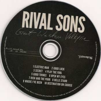 CD Rival Sons: Great Western Valkyrie