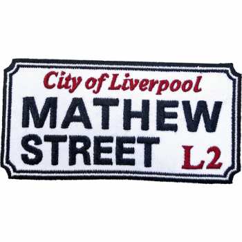 Merch Road Sign: Applicazione Mathew Street, Liverpool Sign