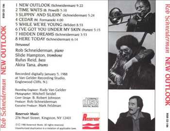 CD Rob Schneiderman: New Outlook