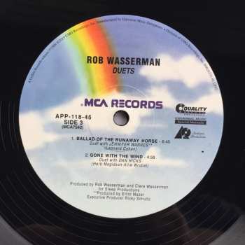 2LP Rob Wasserman: Duets