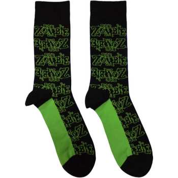 Merch Rob Zombie: Calzini alla caviglia Logo Rob Zombie Repeat