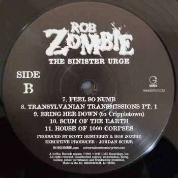 LP Rob Zombie: The Sinister Urge