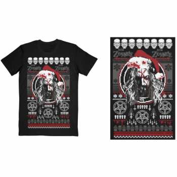 Merch Rob Zombie: Maglietta Bloody Santa 