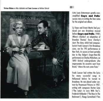 CD Vivian Blaine: Guys & Dolls: A Musical Fable Of Broadway