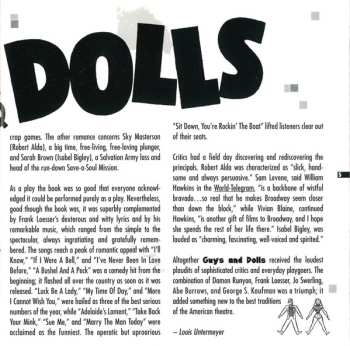 CD Vivian Blaine: Guys & Dolls: A Musical Fable Of Broadway