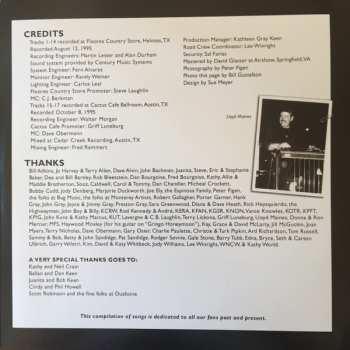 2LP Robert Earl Keen: No. 2 Live Dinner