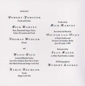 CD Robert Forster: Danger In The Past