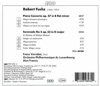CD Alun Francis: Piano Concerto / Serenade No. 5