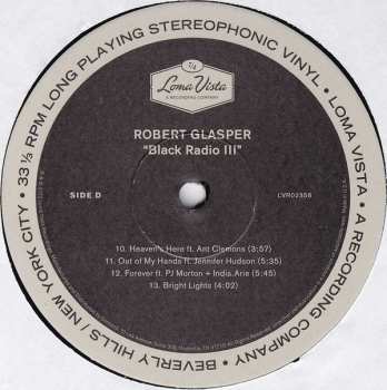 2LP Robert Glasper: Black Radio III