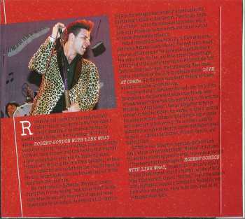 2CD Robert Gordon: Tear Up The House
