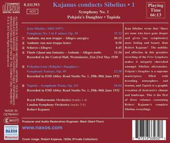 CD The London Symphony Orchestra: Kajanus Conducts Sibelius • 1