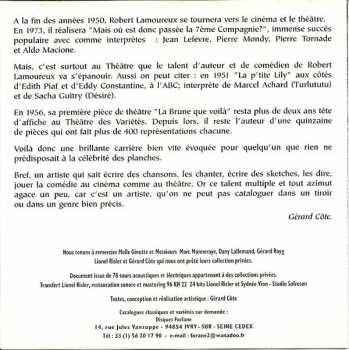 CD Robert Lamoureux: 1949 - 1952 Mes Toutes Premières Chansons