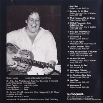 CD Robert Lucas: Usin' Man Blues