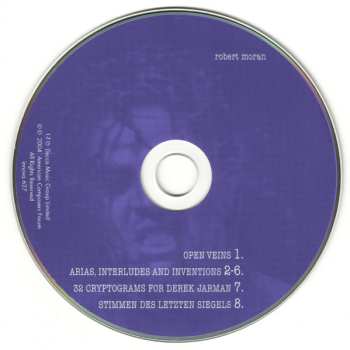 CD Robert Moran: Open Veins