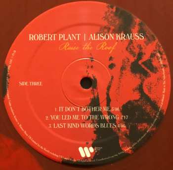 2LP Robert Plant: Raise The Roof CLR | LTD