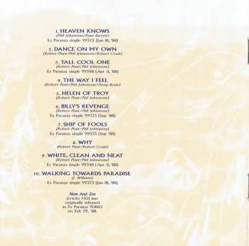 CD Robert Plant: Now And Zen