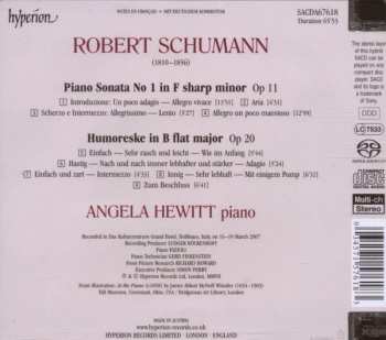 SACD Robert Schumann: Humoreske - Piano Sonata in F Sharp Minor