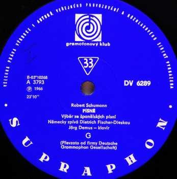 LP Robert Schumann: Písně