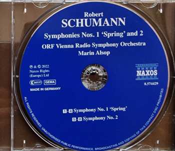 CD Robert Schumann: Symphonies Nos. 1 'Spring' And 2