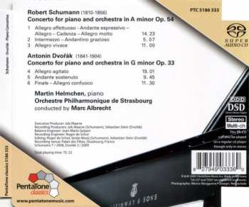 SACD Antonín Dvořák: Piano Concerto In A Minor, Op. 54 / Piano Concerto In G Minor, Op. 33