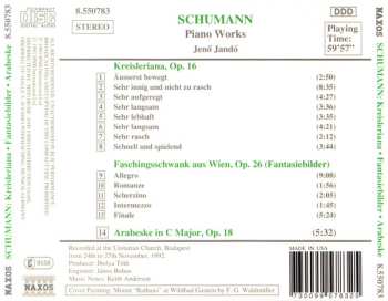 CD Robert Schumann: Piano Works