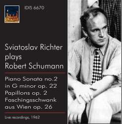 Album Robert Schumann: Sviatoslav Richter Plays Robert Schumann