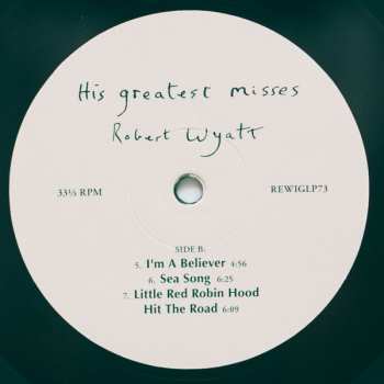 2LP Robert Wyatt: His Greatest Misses CLR | LTD