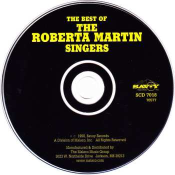 CD Roberta Martin Singers: The Best Of The Roberta Martin Singers