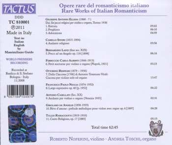 CD Roberto Noferini: Prece Ad Un Angelo - Opere Rare Del Romanticismo Italiano (Rare Works Of Italian Romanticism)