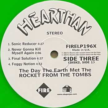 2LP Rocket From The Tombs: The Day The Earth Met The... (Live From Punk Ground Zero, Cleveland 1975) CLR | LTD